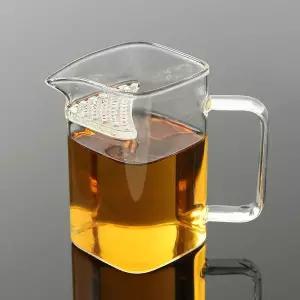 내열유리 거름망 숙우 필터컵 내열유리포트 내열유리차포트