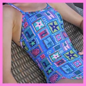 예쁜수영복 강습 고급 브랜드 모노키니 스윔웨어 스타피쉬 쉘박스 더블엑스백 블루 여성수영복