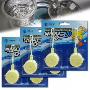 6개 세정제 걸음망세정제 걸이식 닥터싱크 씽크대