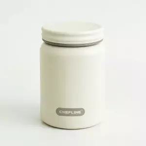 셰프라인 스텐 304 보온 죽통 450ml 푸드자 진공 도시락 이유식 밥통