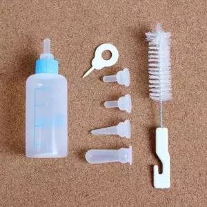 ( )새끼강아지 급여 젖병세트 새끼강아지분유 고양이젖병