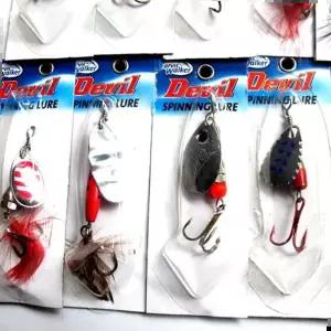 배스 트윈피쉬 메탈 스푼 스피너 모듬 30개 세트