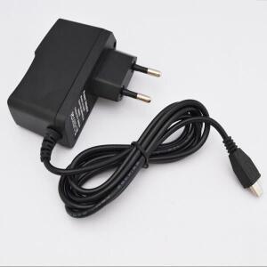 고품질 1PCS 유니버설 EU 벽 충전기 마이크로 USB 태블릿 PC 휴대 전화 출력 DC 5V 2A