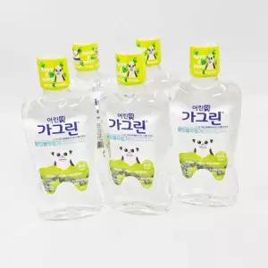 아동 가글 청포도맛 380ml 5개 세트 어린이 구강관리 구강청결제