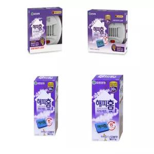 모기퇴치기 세트 2개 묶음 리필 향 타이머 포함 훈증기 방충 살충 퇴치용