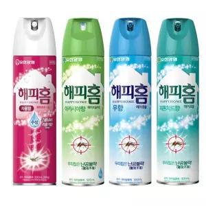모기약 스프레이 수성 에어로졸 500ml 3개입 여름 방충 퇴치 해충약