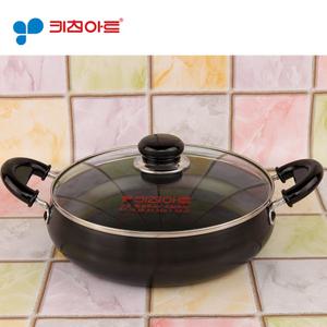 키친아트 블랙 경질냄비 26cm 전골냄비
