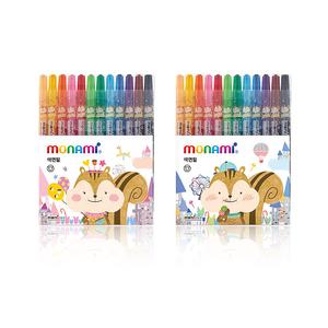 모나미 모니주 샤프식 색연필 12색