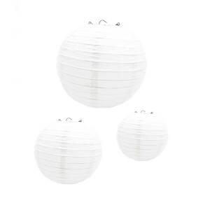 흰색 원형 한지 등갓/20cm/30cm/종이등/일식등/원형등