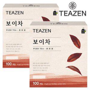 [기타][티젠] 티젠 보이차 100+100T 총200T /티백