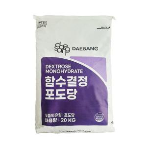 대상웰라이프 함수결정포도당 1개 (20KG) 10980