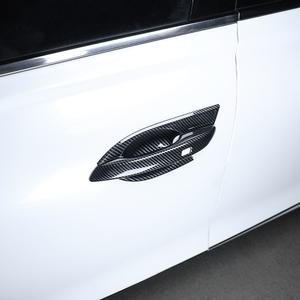 제네시스G80 RG3 카본 몰딩 도어손잡이 도어컵 커버