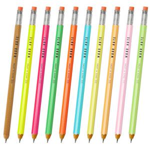 기타보쉬 W-300R 우드노트 목재 샤프 연필 필기도구 지우개 샤프심 학용품 문구 학생