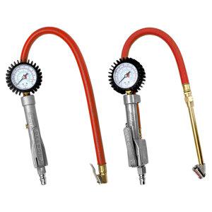 대원금속 타이어게이지 /DW-201A DW-201B 집게형 일반형 에어공구 공기압 측정 압력체크