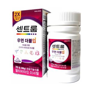 센트룸 우먼  더블업 70정 멀티비타민 미네랄 1400mg x 70정