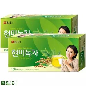 담터 현미녹차 150T x2개