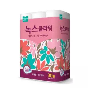 모나리자 플라워 화장지 2겹 40m 30롤 1팩