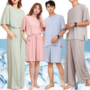 턴키 (90-140까지) SP-3300 아이스 홈웨어 상하세트 냉장고 루즈핏 반팔티 반바지