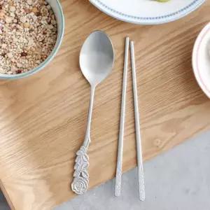 [텐바이텐]장미 어린이 수저세트_(1784457)