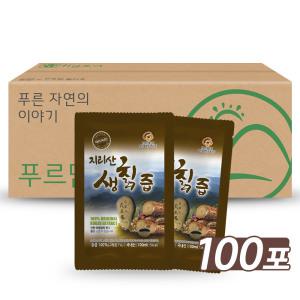 지리산 생칡즙 100ml 100포 실속포장