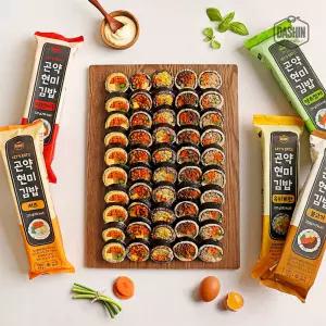 [다신샵] 저당&저지방 곤약현미김밥 5종 5+5팩 / 냉동김밥