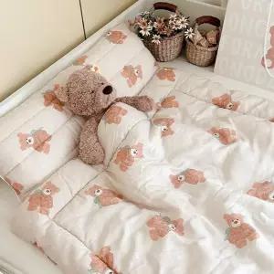 생크림 모달 듀라론 어린이집 낮잠이불 2종