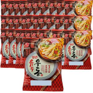 한일식품 본고장  봉지면 얼큰시원 유부우동 234.2g (30개입)