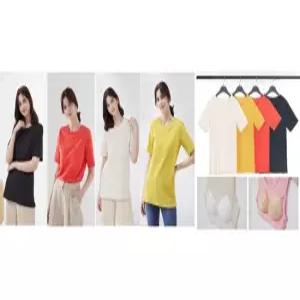 라크레시아 코튼 에어리 브라탑티셔츠