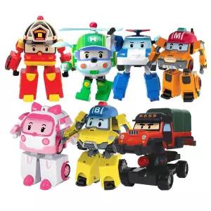 ROITOYS 로보카폴리 변신로봇 4인치 로이 엠버 헬리 마크 포처 모음전 7종 택1