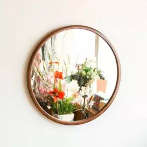 [텐바이텐]모니에 원목 원형 벽거울 인테리어