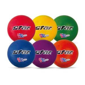 스타 레크레이션 피구공 2호 3호 4호 소프트 안전한 스펀지공 연습볼 체육 스포츠 용품