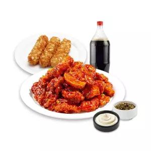 [60계치킨] 하하핫치킨&포테이토치즈스틱&콜라1.25L