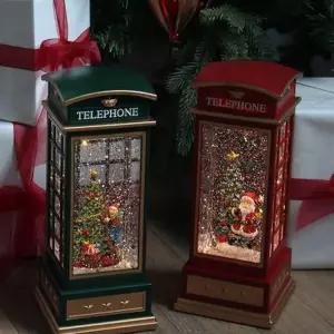 [텐바이텐]공중전화 크리스마스 워터볼 오르골 산타 눈사람 트리 천사 스노우볼