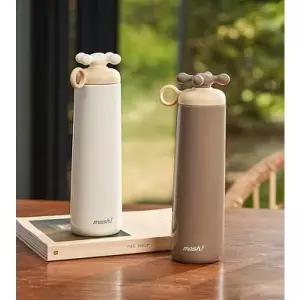 [텐바이텐]선물 감성 밀크 2중 진공 스텐 커피 카란 텀블러 450ml