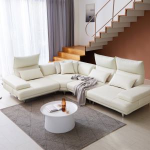 [수도권지정일+쿠션포함가] new 스윙 6인 8인 편안한 실리콘 가죽소파 코너형 2컬러