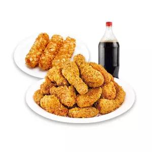 [60계치킨] 크랑이치킨&포테이토치즈스틱&콜라1.25L