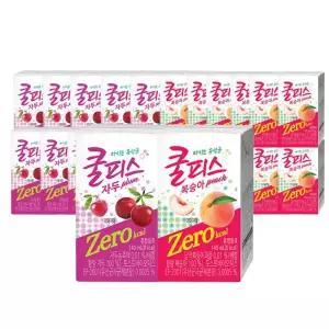 동원 쿨피스제로 복숭아 12개 + 자두 12개 총 24개 140ML (오늘출발+무배) 과즙