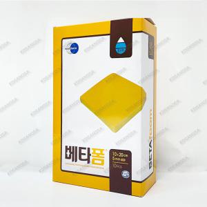 먼디파마 베타폼N 10x20cm 5mm 10매입 포비돈 폼드레싱