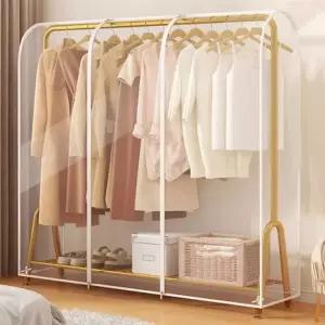 [텐바이텐]드레스룸 투명 스탠드 행거 커버 먼지방지 의류가림막