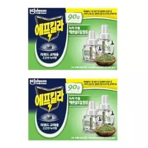 [텐바이텐]에프킬라 모기약 리퀴드 리필 45일 그린티향 2입 2개