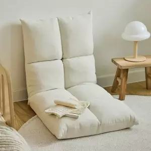 [한샘] 휴 모드 좌식의자 아이보리