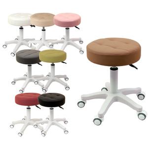 포그니 보조의자 다용도 원형 회전 진찰용 환의자 병원 진료 실험실