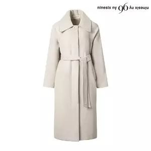 [롯데백화점]나인식스뉴욕 스트랩 버튼업 포켓 백 트임 울 롱 맥코트 (NO4JH008L0)