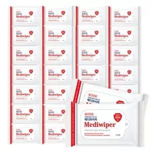 메디와이퍼 휴대용 손소독티슈 (20매)x30매 의약외품