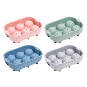 실리팟 프리미엄 실리콘 아이스 얼음틀 아이스볼6구 컬러 택1