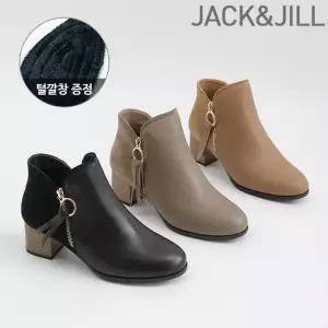 잭앤질 wedyaM 콜라보 소가죽앵클부츠(JD4710)