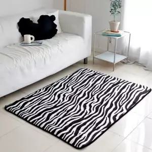 지브라 메모리폼 극세사 러그 카페트 5size