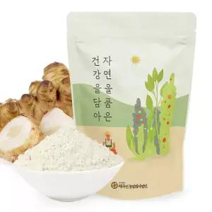 세척 건조 가공된 국내산 100% 생 돼지감자 가루 분말 500g