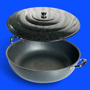 다용도 튀김냄비 양수 튀김솥 대용량 튀김 볶음 웍 향균 눌러붙지않는 팬 60cm