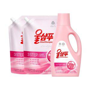 울샴푸 중성세제 오리지널 2L+리필2개